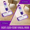 Reusable Microfiber Mop Pads Microfiber Washable Fiber Cloth Accessory For Swiffer Mopping Powe V0K5