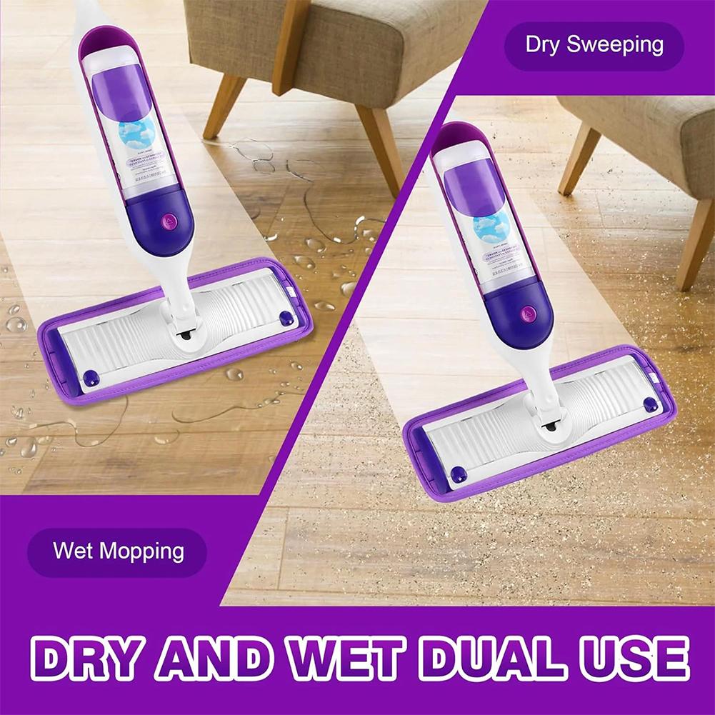 Reusable Microfiber Mop Pads Microfiber Washable Fiber Cloth Accessory For Swiffer Mopping Powe V0K5