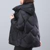 2024 Ladies' Mid-Length Down Jacket - Fashionable, Lightweight, Hooded, Warm Winter Coat