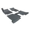 Scoutt Volkswagen Amarok Floor Mats (2010-2016) - Premium Rubber - 3D - Water Resistant