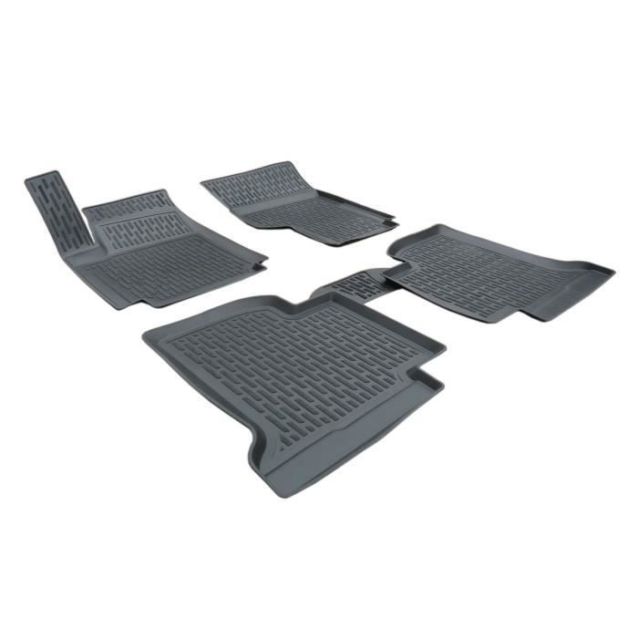 Scoutt Volkswagen Amarok Floor Mats (2010-2016) - Premium Rubber - 3D - Water Resistant