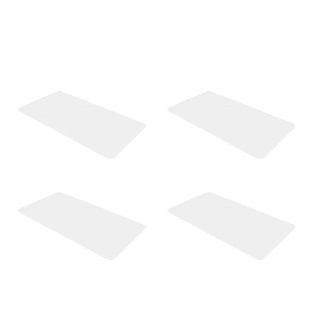 10PCS Tattooing Microblading Practice Skin Double Sides Blank 2mm Thickness Silicone Tattoo Practice Skin for Eyebrow