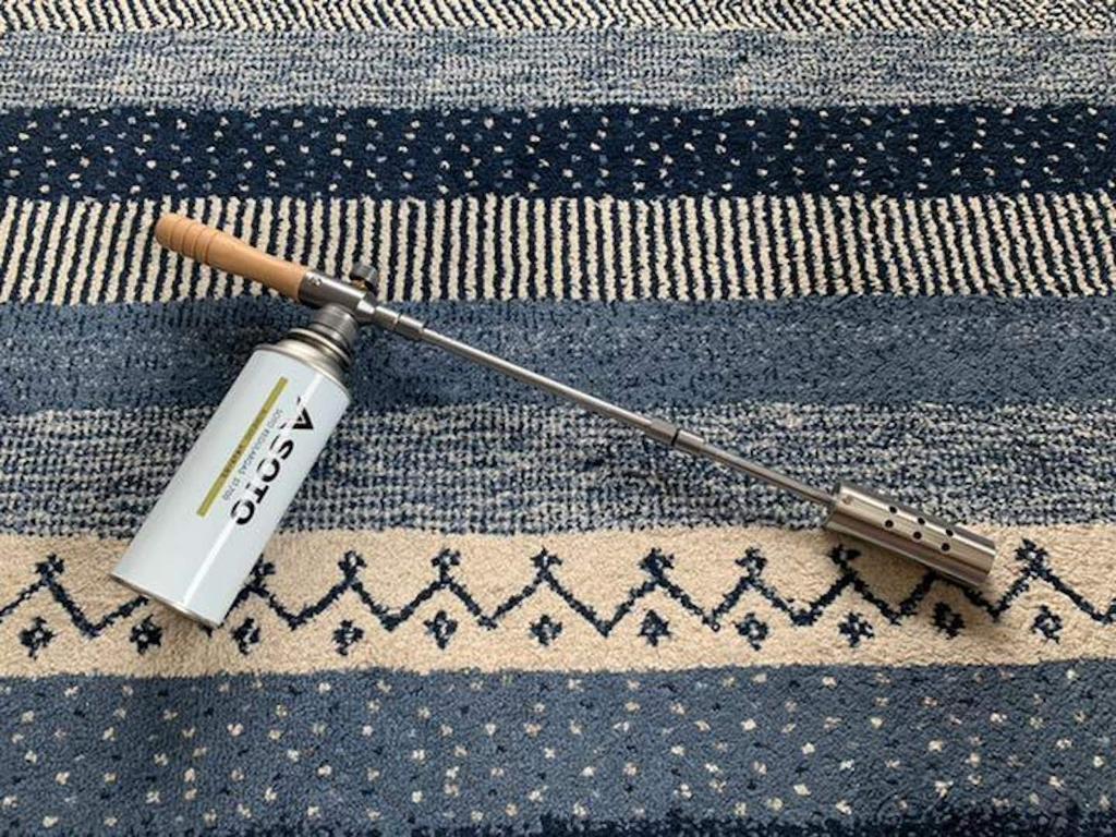 CAMPING MOON Fireman Giga Power 2-Way Torch with OD to CB Can Adapter, Igniter, and Storage Case (Full Set) MT-3955/I-1010