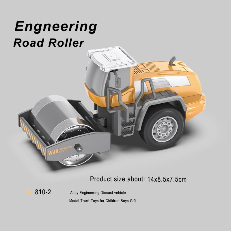 1:55 11 Styles Scale High Simulation Alloy Toys Diecast Loader Bulldozer Excavator Engineering Truck Construction Boys Gifts