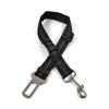 Reflective Dog Seat Belt - Adjustable And Durable Nylon Harness With Bungee Fabric Belt For Safe And Secure Car Travel