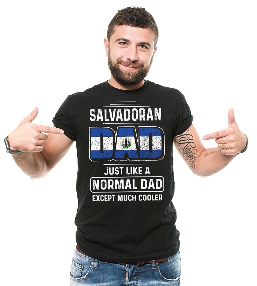 Mens Salvadoran Funny T-shirt Salvadoran Father s Day Dad Shirt Dad Gifts Unisex T-Shirt S