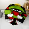Marvin the Martian1 Print Automatic Umbrella, 8 Rib Iron Frame, Plastic Handle, Suitable for Outdoor Travel &Daily , Ideal Gift
