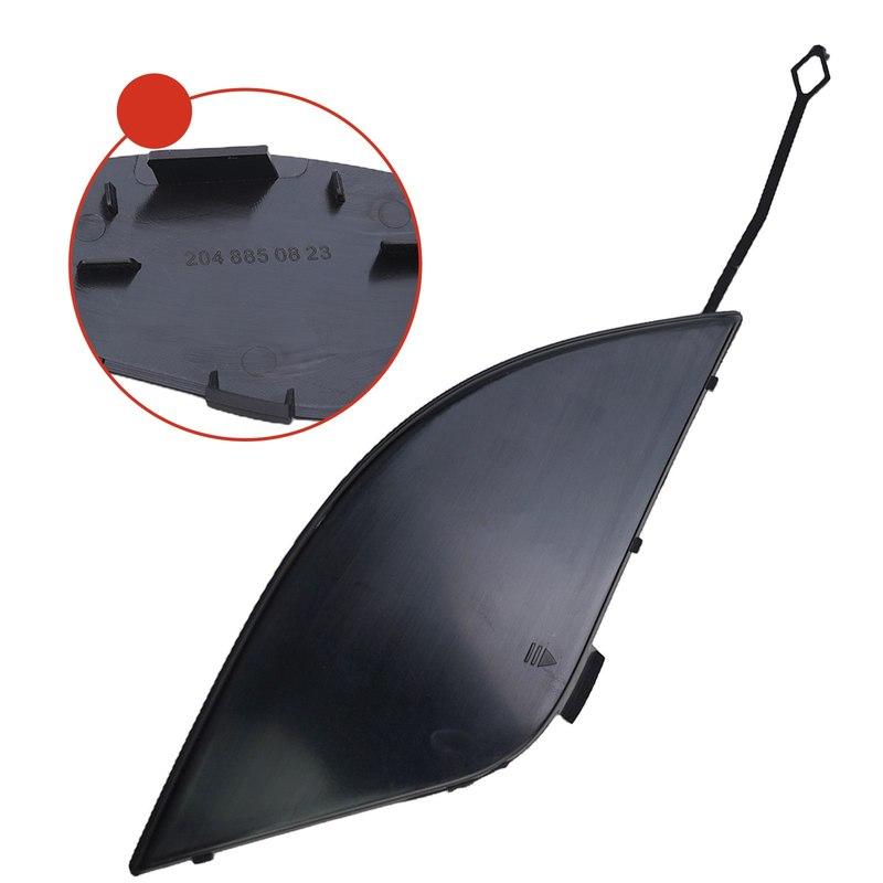 1x Car Rear Bumper Tow Hook Covers Eye Cap For Mercedes C Class W204 Saloon Sedan 2007-2011 Plastic 2048850823 Exterior Part