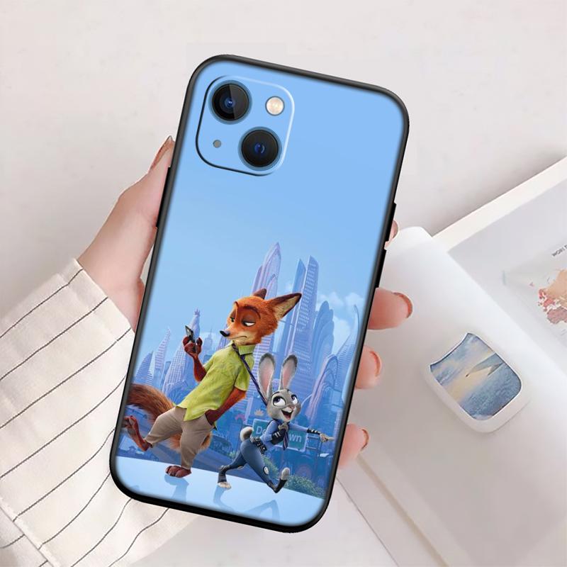 QE29 Zootopia Disney Phone Case for Samsung Galaxy A11 A12 A13 A15 A52S A53 A55 A56 A70 A71 A72 A73 F06 F16 F56 S10 Plus S10e