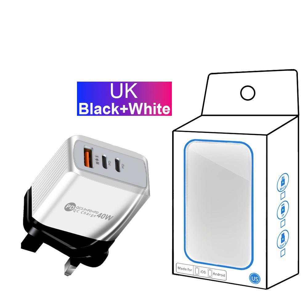 Universal Charger: 1U+2PD Power Adapter for EU, US, UK, and AU Standards