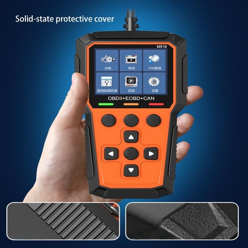 Professional OBD2 Scanner Engine Fault Code Reader With Real Time Data Streams Check Engine Light Scanner