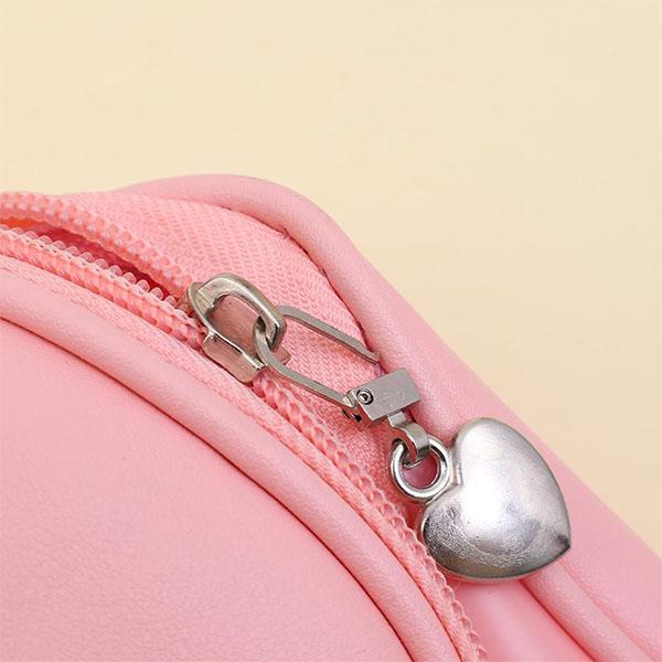 Tirazip in Metallo a Forma di Cuore per Cucito Fai da Te e Riparazioni