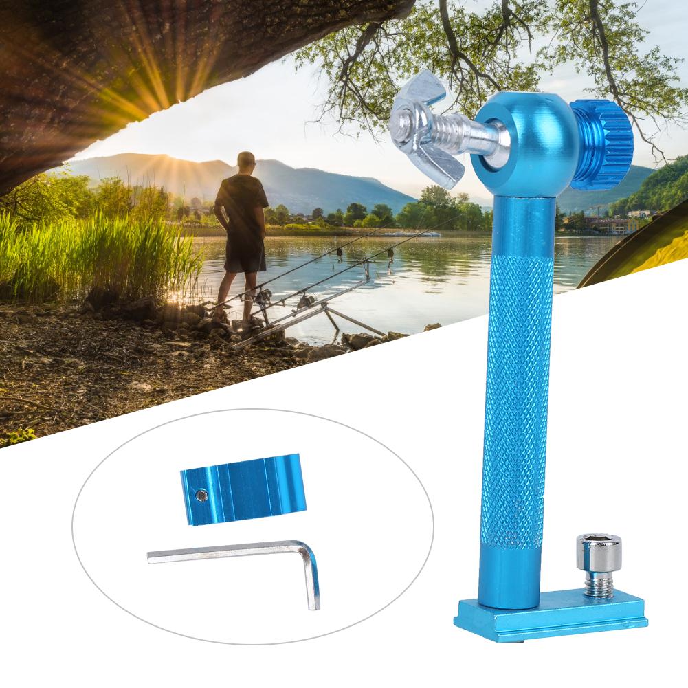 Aluminium Alloy Blue Portable Lightweight Universal Box Fishing Chair Night Light Bracket Supplies Tackle Accessory