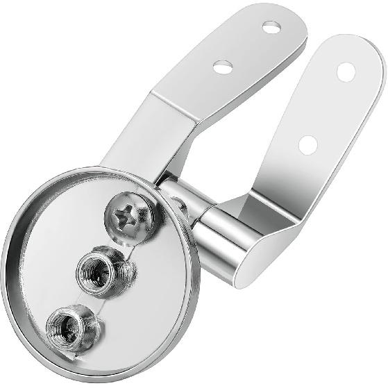 Мягко закрывающееся удлиненное сиденье для унитаза: 1 комплект запасных винтов и петель для крышки унитаза