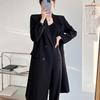 Women's Mid-Length Single-Breasted Trench Coat - Stylish British Street Style for Spring & Autumn