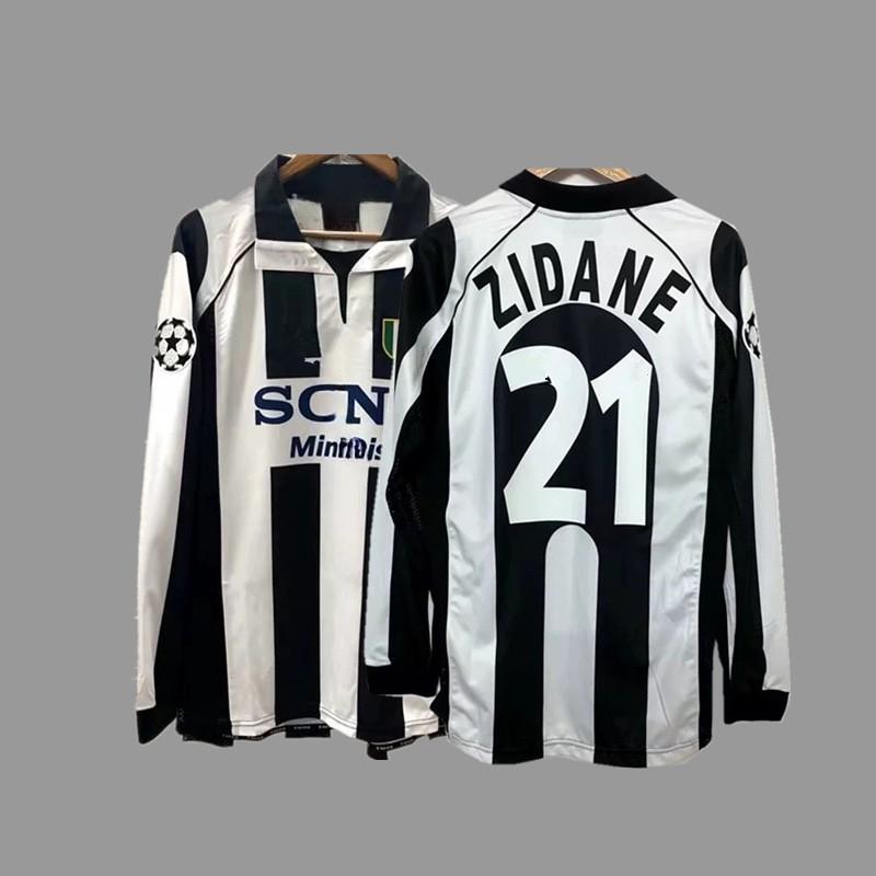 Retro Football Jerseys Long Sleeve Soccer Shirts Men Women Sports Training
