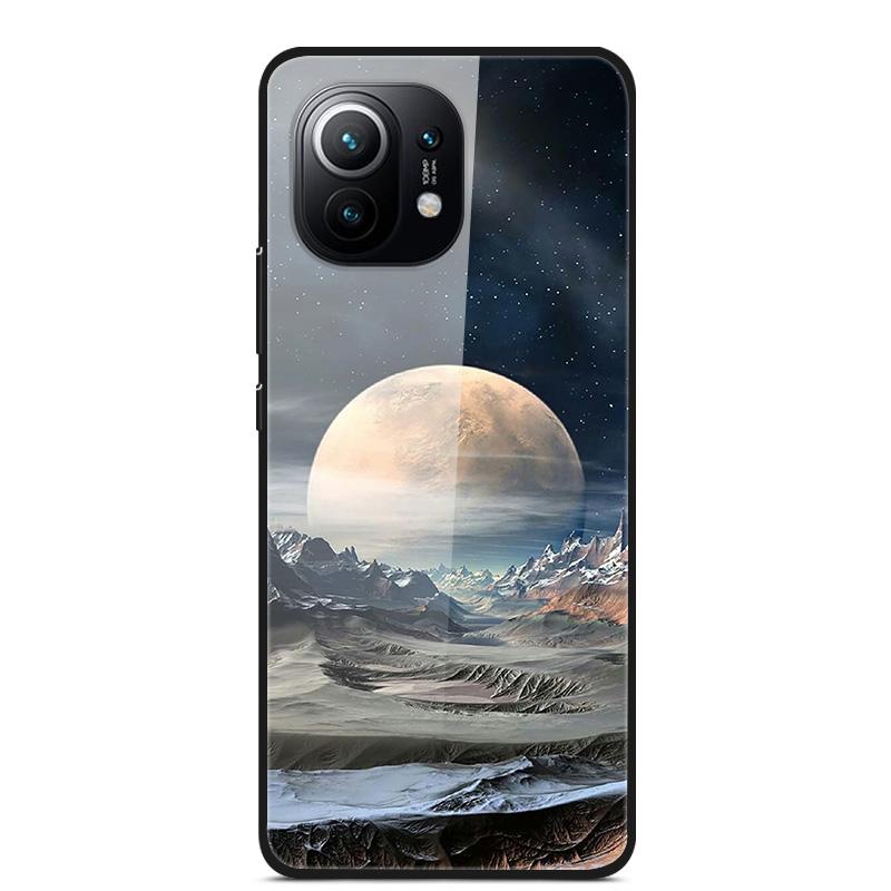 Luxury Cover Case for Xiaomi mi 11 Tempered Glass Cover for Xiaomi mi 11 Lite 5G NE Phone Case for Xiaomi Mi 11 mi11 Lite Coque