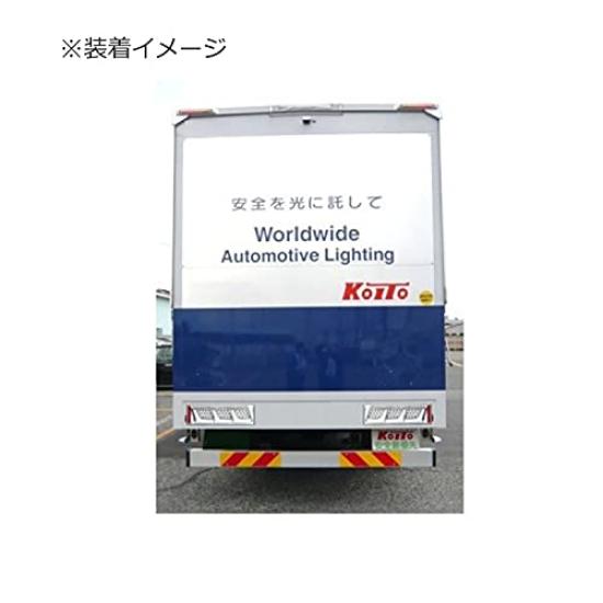 KOITO Rear Combination Lamp for Triple Normal Turn Clear Part All-LED Trucks, Type, Ver. (Right) Number LEDRCL-24RC21