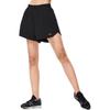 Li-Ning Solid Color Lace-Up Fitness Shorts Women shorts Black AKST642-1