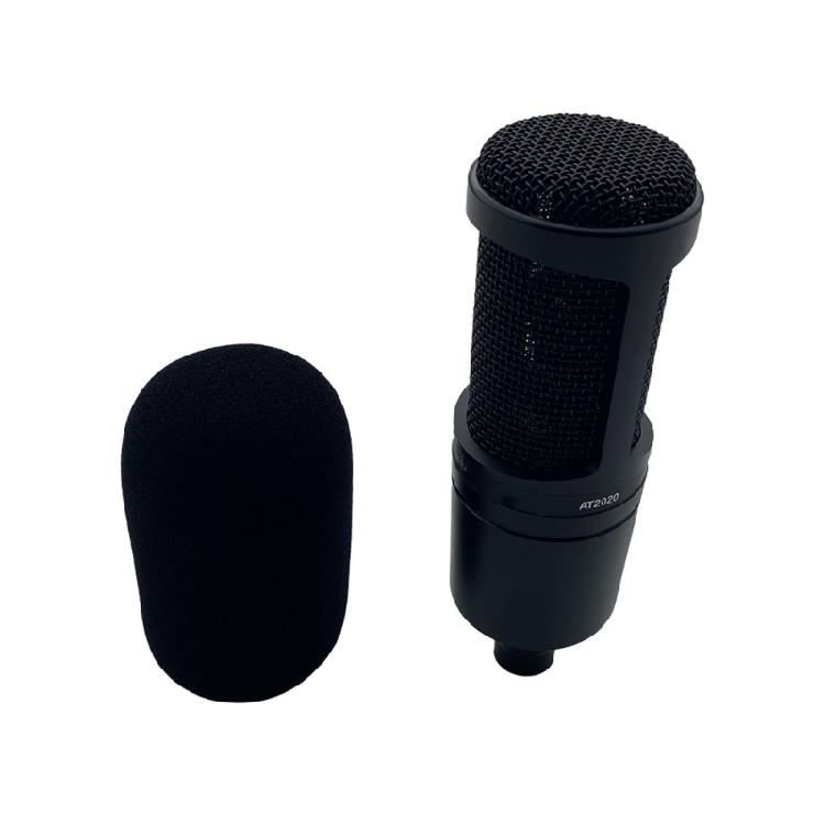 Microphone Head Cover for AT4040 AT2035 AT2050 Condenser Models, Recording Windscreen Layer for Speech and Voice Tasks