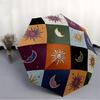 1pc Sun Moon Automatic Open/Close Umbrella Compact Folding Umbrella, All-Season Portable Umbrella for Women/Men F1124324