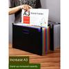 Large Capacity Standing Color Art Works File Holder