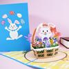 Happy Easter Cards Gifts 3D Pop Up Bunny Egg Greeting Card Happy Easter Wishes