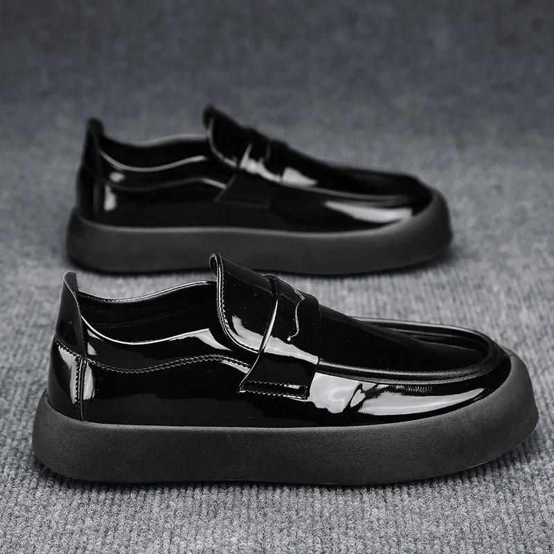 2025Loafers Shoes For Men Winter Plus velvet Comfy Male Footwear Moccasin Shoes Men Slip-on Men's Flats Men Casual Shoes