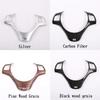 ABS Car Steering Wheel Button Decoration Frame Trim For BMW 1 3 Series E82 E84 E87 E90 E92 E93 2004-2012 Interior Accessories
