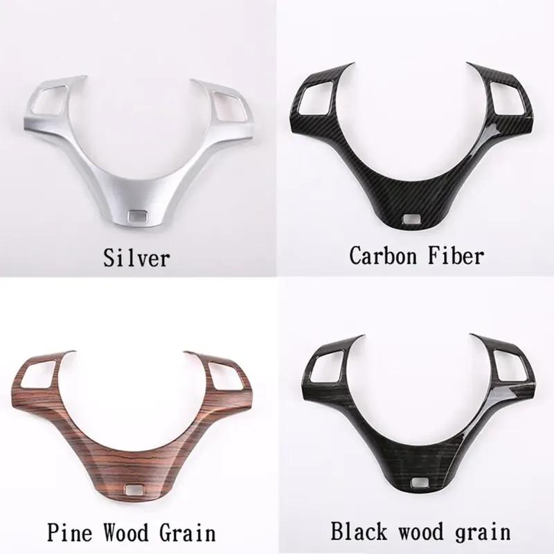 ABS Car Steering Wheel Button Decoration Frame Trim For BMW 1 3 Series E82 E84 E87 E90 E92 E93 2004-2012 Interior Accessories