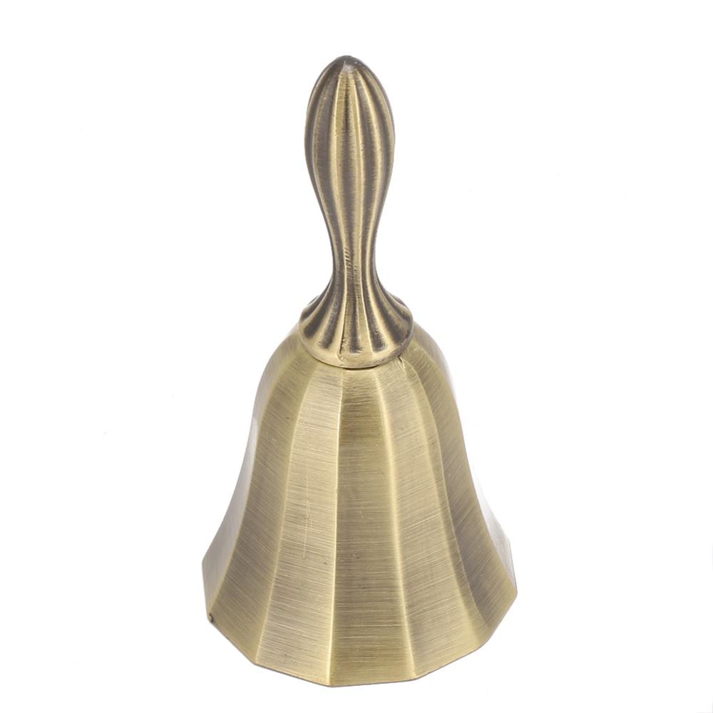 2pcs Super Loud Hand Bell Counter Vintage Style Service Bell Vintage Call Bell Reminder  Home Use