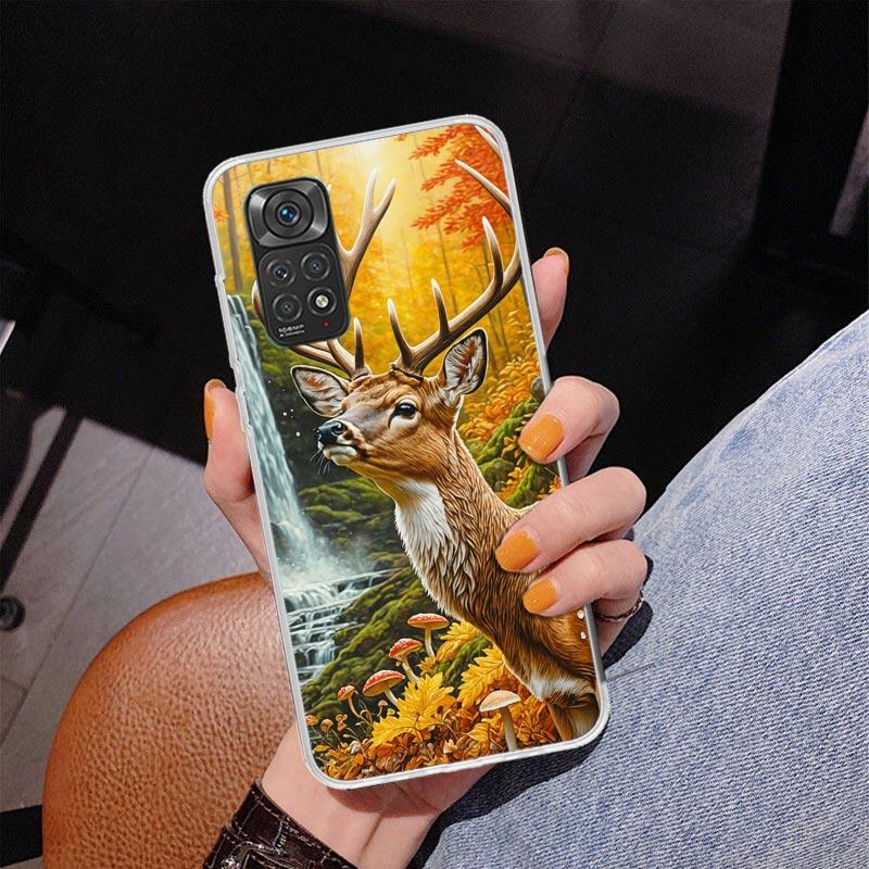 Deer Hunting Camo Phnoe Case for Phnoe Case for Xiaomi Redmi Note 15 14 14S 13 Pro Plus 12 12S 11S 11E 10S 10 11T 5G Unique Cove