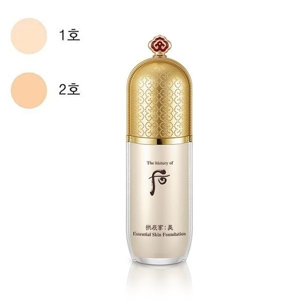 The history of whoo Gongjinhyang Mi Essencial Skin Foundation No.2 SPF30 / PA++ 40ml