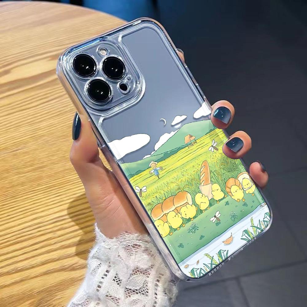 Telefondeksel for iPhone 11 13 12 14 15 16 XR XS Pro Max 7 8 Plus Samsung A55 A15 Redmi note 13 12 OPPO A18 A16 Vivo Y17S V27 Honor 9 10 infinix 40 30
