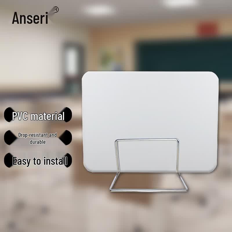 Ansell PVC Desktop Exam Partition with Mobile Stand 40x60cm белый