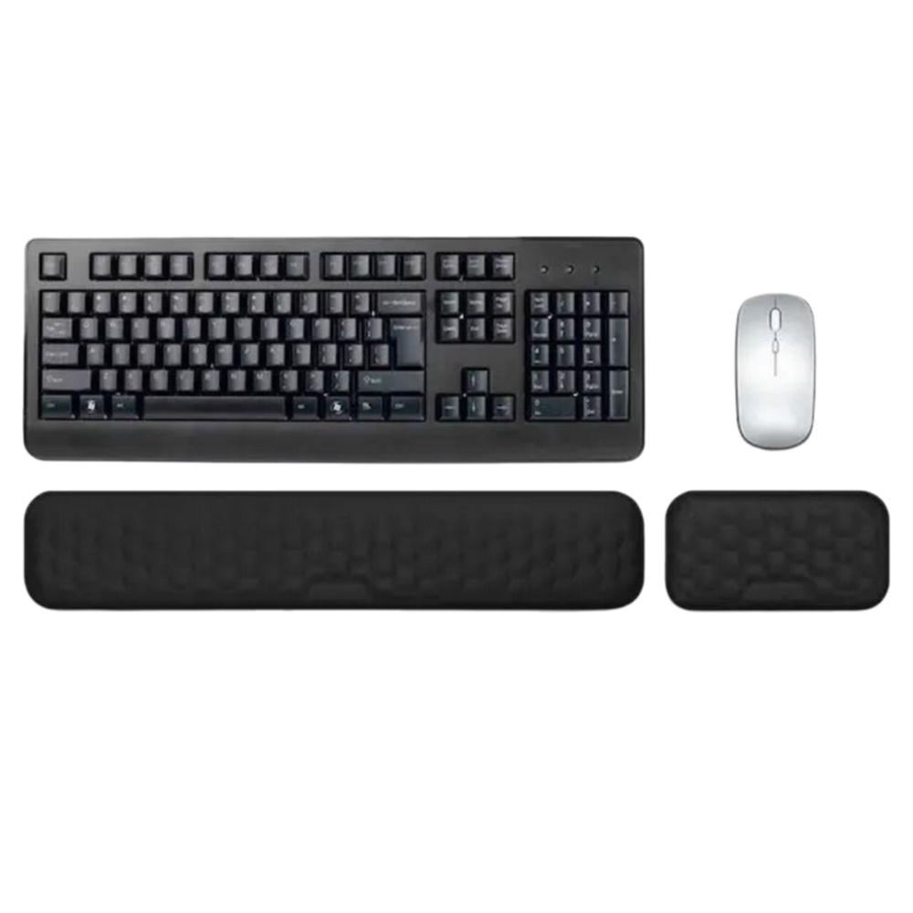 2Pcs/Set Wrist Rest Mouse Wrist Support Pad Creative Keyboard Hand Cushion  Desktop Accessories