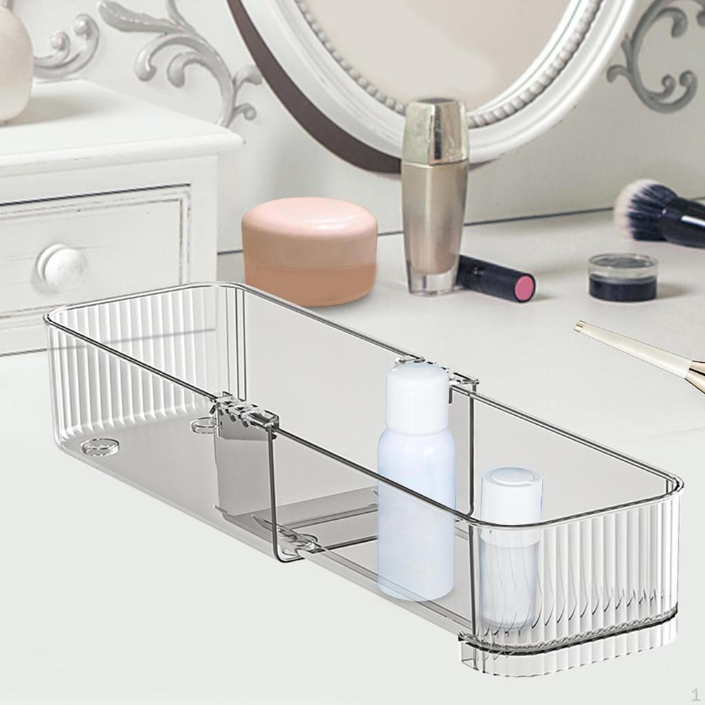 Adjustable Drawer Organizer Multifunctional Vanity Tray Storage Box for Kitchen