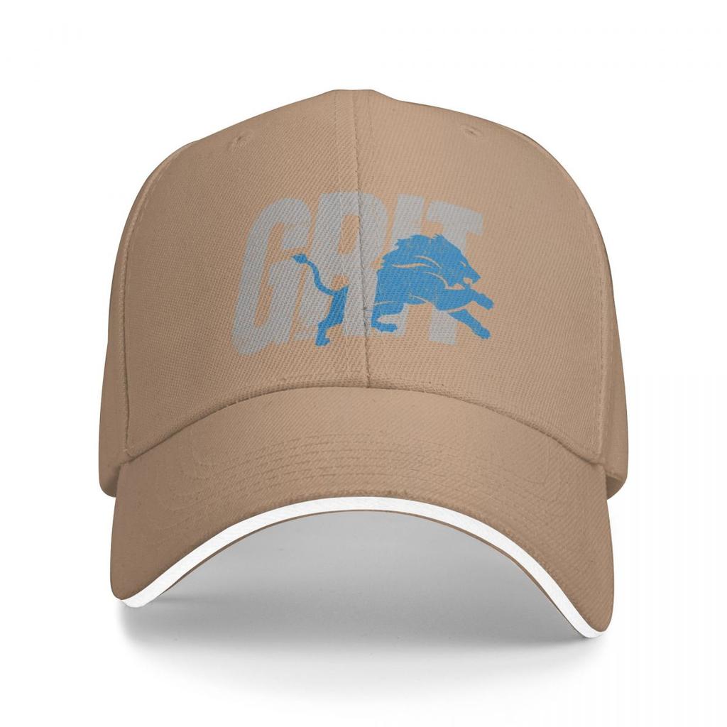 Detroit Grit (Variant) Baseballkeps Hatt Lyxmärke derbyhatt Huva Unisex hattar Dam