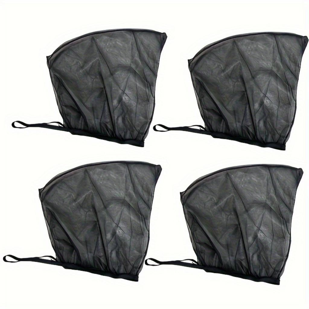 2pcs/4pcs Sunscreen Ventilation Car Windows Mosquito Nets Car Screens Mosquito Screens Sun Blinds Sunshades/cloth UV Heat Protection Cool Cooling