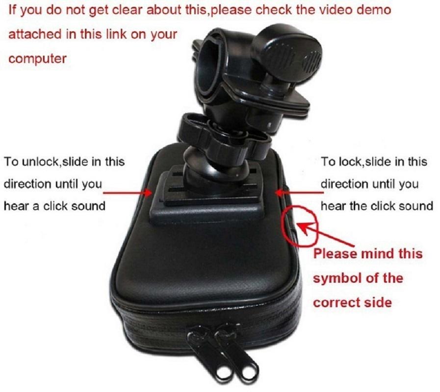 Bicycle Phone Bike Waterproof Bag Holder For Samsung Galaxy S7  Note5 Huawei