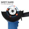 6 Amp 750W Grinder Power Tools, 11000RPM 4-1/2Inch Angle Grinder Tools With 3 Position Adjustable