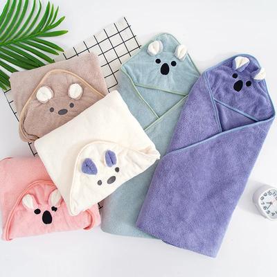 Neugeborenen Baby Badetuch Babyhandtuch mit Kapuze Neugeborenen Baby Decken Neugeborenen Samt Wickeldecke Säuglingshandtücher Kinder Stranddecke