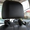 1PC Universal Car Headrest Hooks with Phone Holder Backseat for Phone Support Mobile Back Seat Kid Clip Stand Mount Accessoires