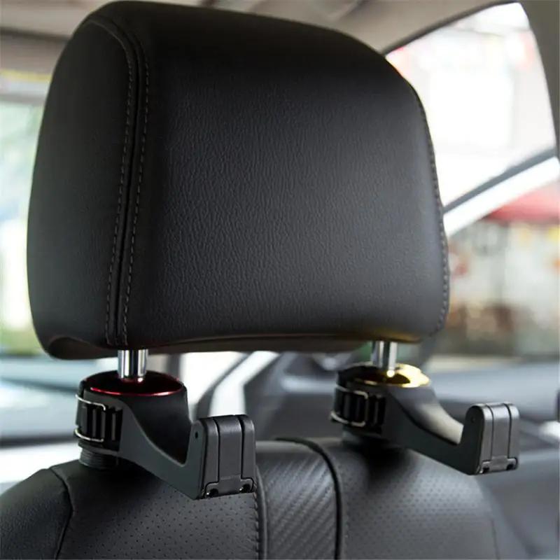 1PC Universal Car Headrest Hooks with Phone Holder Backseat for Phone Support Mobile Back Seat Kid Clip Stand Mount Accessoires