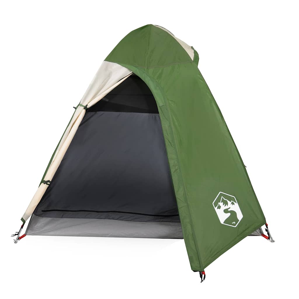 Vidaxl Tourist Tent, 2-Person, Dome, Green, Waterproof