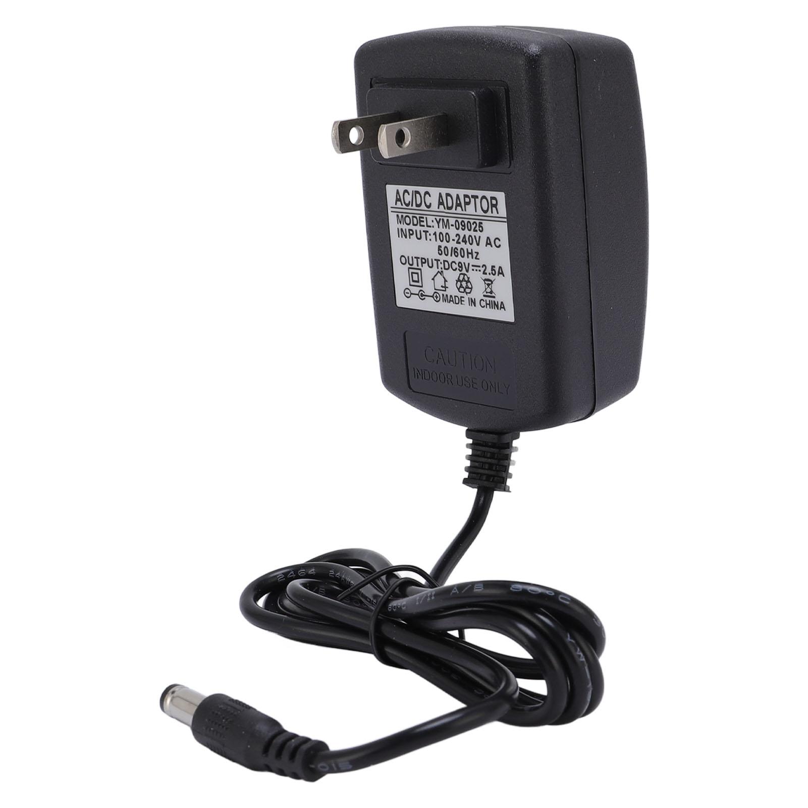 

9 В 2,5 А адаптер питания 37 дюймов универсальный источник питания постоянного тока OD 5,5 мм ID 2,5 мм для динамиков светодиодных рекламных щитов