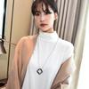 Fashionable Alloy Geometric Necklace For Women Stylish Unique Long Chain Jewelry