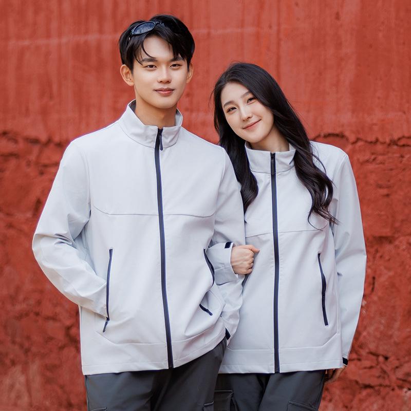 

Custom Windbreaker: Windproof, Breathable, Lightweight Workwear Jacket with Logo for Spring & Autumn. XL