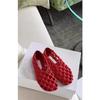 Lazy Single Shoe Tide 2025 Summer New Fashion Versatile One Pedal Casual Woven Fishing Net Rope Knot Mesh Shoes Women