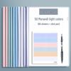 A4 Large Capacity Lever Arch File Folder with Thick Cover for Exam Papers and Documents